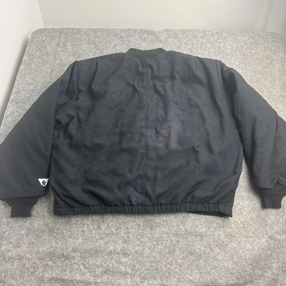 Workrite Benchmark FR Jacket Mens XXL Black Nomex IIIA Flame Resistant Quilt USA